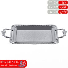 سيني مستطيل تک نقره اي لومينوس