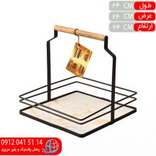استند کف ضدآب دسته چوبي ۱ط بنيسا