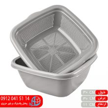 ست آبکش لگن مربع کوشا