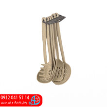 کفگیر ملاقه گرانیت ۶ عددی آدا