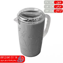 پارچ دورنگ گلبرگ اشکان