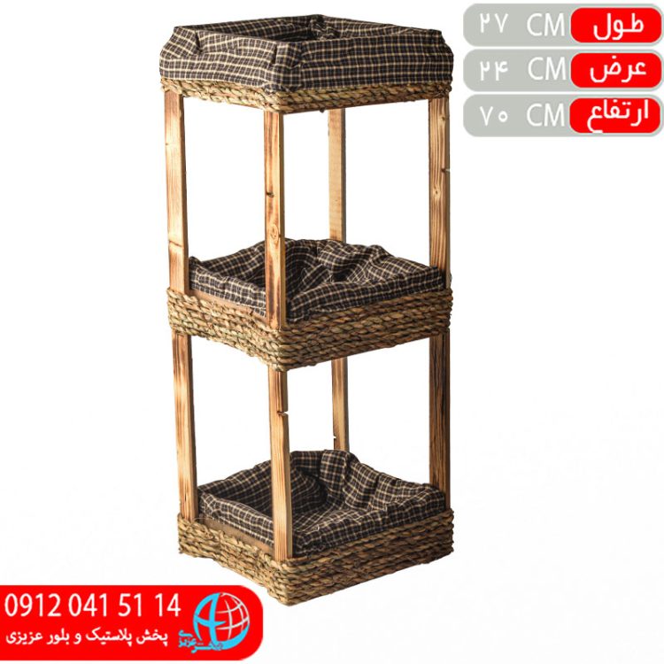 جاپيازي حصيري ۳طبقه فوراس