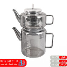 کتری قوری استوانه دودی کد۶۱۰ نوبل