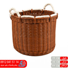 سطل دسته کنفي کوچک پاپيون شيک