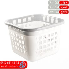 سبدلباس آناهيتا چهارگوش اطلس