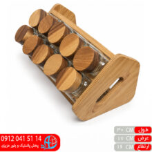 استند الماس چوب ۱۰خانه رز