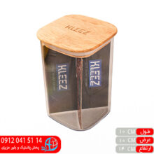 بانکه بدنه شفاف درب چوبی ۹۰۰CC کلیز