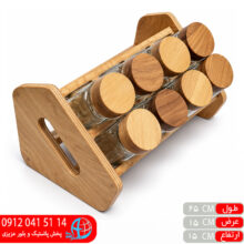 استند الماس چوب ۸خانه رز