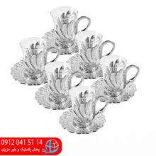 چای خوری طرح قو نقره ای آسیا