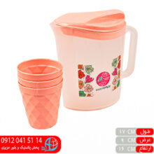 پارچ و لیوان درسا ۳عددی برتر