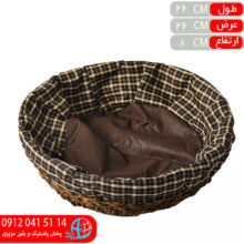 سبدسبزي گرد بزرگ حصيري انيک