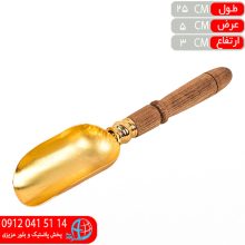 قاشق آجيل دسته چوبي