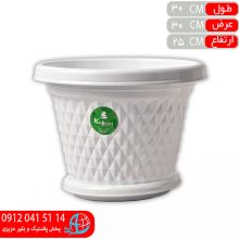 گلدان گرد الماس۴ کاجين