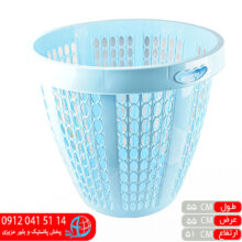 سبدلباس رز بزرگ اطلس/۶عددي