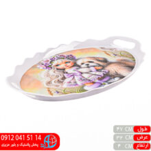 سینی کنگره کف گل۱۳۰ گوهر