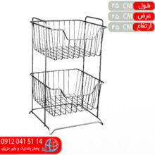 جاپيازي دايان مربع ۲ط مشکي کادين