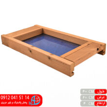 سینی کف شیشه کوچک سارینا