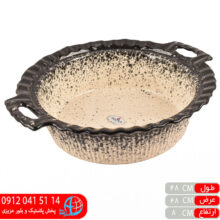 تابه ستاره گرد ملورين مشکي شايگان