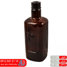 بطری آبغوره ۱لیتر آنتیک قهوه ای زرین