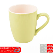 لیوان۱۶ بلند ۲رنگ شایگان