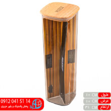 بانکه شفاف درب چوبی ۱۹۰۰CC کلیز
