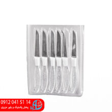 چاقو ميوه خوري اکليلي ۶عددي گلدن