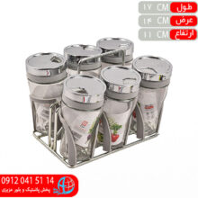 ست ۶پارچه روميزي پرنس۱۰۱۸ پارس