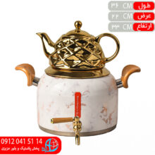 کتري قوري کف چدن طرح سنگ ماندگار
