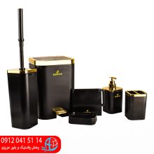 ست بهداشتي طرح چوب ۲حالته ۶تيکه برتر