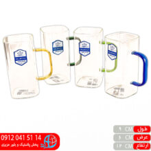 لیوان پیرکس مربع ۴عددی