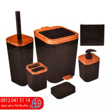 ست بهداشتي ليدوما طلايي ۲حالته ۶تيکه برتر