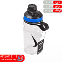 قمقمه درب پیچی شفاف pet آتش