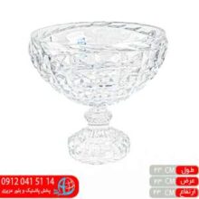 کاسه بزرگ پایه دار اکوامارین